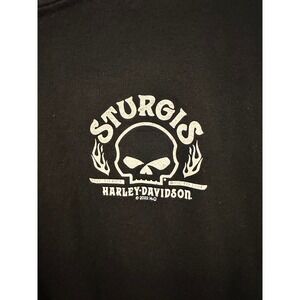Harley-Davidson Sturgis South Dakota Skull Graphic T-Shirt Black Small 2022